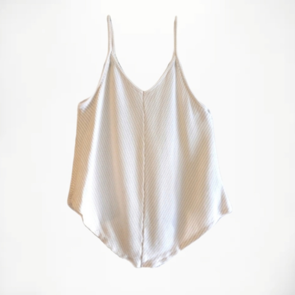 ART CLASS SPAGHETTI STRAP CAMISOLE CREAM TANK GIRLS M 7/8
